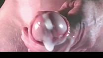 Great orgasm video with close up and slow motion of spunk oozing out of my cock head thick and creamy best close up vid out there.